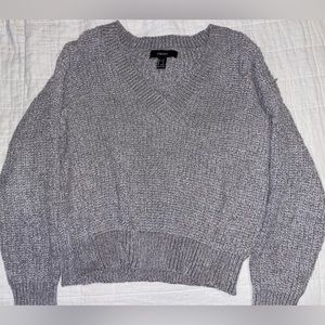 Forever 21 V-neck sweater, size small